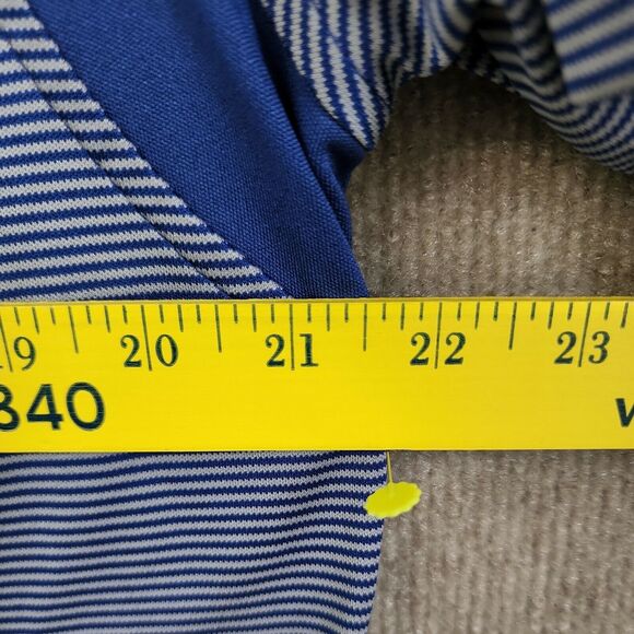 Shark Greg Norman 1/4 Zip Polo Tasso Elba Men's Large Slim Fit Golf Shirt - Picture 7 of 11